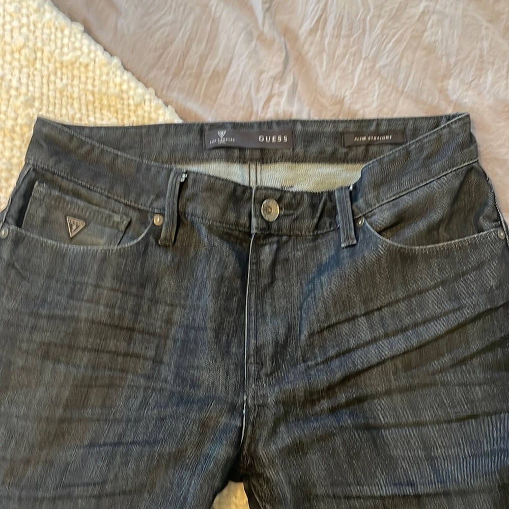 Guess dark denim jeans size US: 32x32